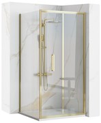 Sarok zuhanykabin Rapid Fold Gold