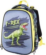 Hátizsák, anatómiai, PULSE Anatomic Cube T-Rex, fekete-zöld (PLS122160F)