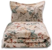 Rose pamut és len keverékből készült ágyneműhuzat, 220 x 200 cm, 2x 70 x 80 cm