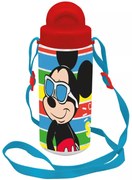 Disney Mickey Sun műanyag kulacs akasztóval 500 ml