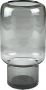 Villa Collection Hoej Üveg Virágváza 26 cm Szürke