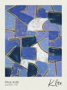 Reprodukció Blue Night (1937), Paul Klee