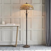 Endon ASHTEAD 63912 Tiffany Állólámpa 2x60W/E27 IP20