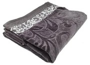 Sötétszürke pamut fürdőlepedő 70x140 cm Skyline – JAHU collections