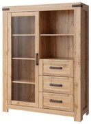 MORATIZ 1W3S komód, wotan tölgy