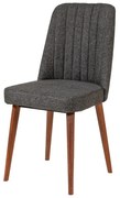 Vina étkezőszék Anthracite és Walnut