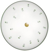 Kolarz 731.U14.4.21-Mennyezeti lámpa NONNA 4xE27/60W/230V átm. 54 cm zöld/réz