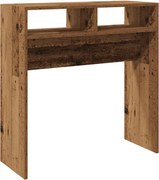 vidaXL antik fa színű szerelt fa tálalóasztal 78 x 30 x 80 cm