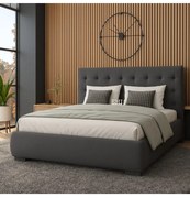 Aria 180x200 cm-es kárpitozott ágy, tárolóhelyiséggel