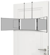 3 paneles tükör, teleszkópos felfüggesztéssel