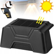 Elegáns Napelemes Lámpa Külső Falra, Kerti Francia Védelem