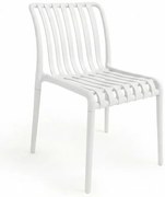 Műanyag szék TREGO, fehér