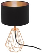 Eglo 95787- Asztali lámpa CARLTON 2 1xE14/60W/230V