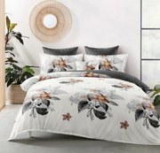 3 részes flanel ágyneműhuzat polipamut Amanda 200x140cm+90x70cm TiaHome