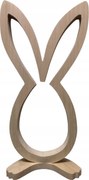 Húsvéti Nyuszi 3D fa nyuszi figura 29cm
