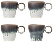 Kék kőedény csésze szett 4 db-os 300 ml Nigel – Bloomingville