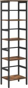 vidaXL Könyvespolc Füstölt tölgy 40 x 29,5 x 149 cm Faanyag