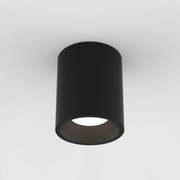 Fekete Led mennyezeti lámpa Astro Kos Round 140, IP65, 3000K, szabályozható fényerővel