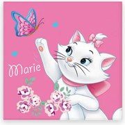 Disney Marie cica Butterfly kéztörlő, arctörlő, törölköző 30x30cm