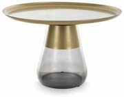 Carini II B dohányzóasztal, arany / fekete