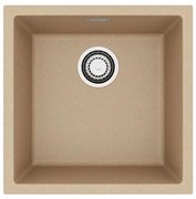 ALVEUS 1150047 - OMNI 45x45 cm gránit konyhai mosogató, bézs