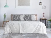 Renforcé pamut ágynemű KALI fehér Ágyneműhuzat mérete: 70 x 90 cm | 140 x 200 cm