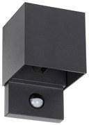 Kanlux 28994 - REKA kültéri fali LED lámpa érzékelővel LED/7W/230V IP54 antracit