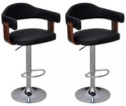 2 db hajlított fa bárszék