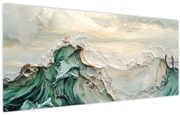 Kép - 3D tengeri absztrakció (120x50 cm)