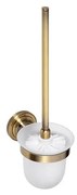 WC-kefe 11x37,5 cm bronzszínű