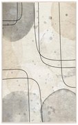 Szürke-krémszínű mosható szőnyeg 160x230 cm Simple Lines – Mila Home