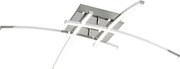 Beltéri led mennyezeti lámpa 4x6w 1920lm 4000k króm alexis