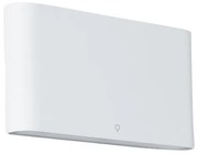 Fali lámpa fehér 17,5 cm LED-del IP65 - Batt