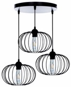 Csillár BOCCA 3xE27/60W/230V