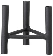 Deeb fekete alumínium gyertyatartó, magasság 20 cm - Bloomingville