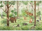 Fototapeta XXL Forest Kids 360 x 254 cm, 4 részes