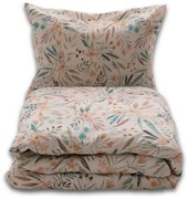 Rét pamut és len keverékből készült ágyneműhuzat, 160 x 200 cm, 2 db 70 x 80 cm