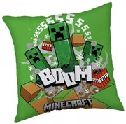Minecraft Creeper Boom párna, díszpárna 40 x 40 cm