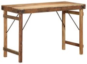 Étkezőasztal 110x55x76 cm Tömör újrahasznosított fa