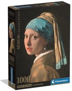 Művészet Girl with a Pearl Earring 1000 db-os Compact puzzle Clementoni