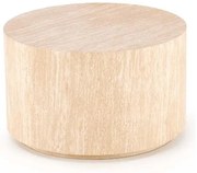 Palmer dohányzóasztal - kör, bézs