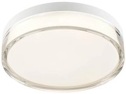 Redo Redo 01-3731 - FRISBI LED mennyezeti lámpa 12W 230V 3000/4000K IP44 fehér UN1720