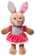 babyono puha játék, csörgővel, 30cm - bunny julia
