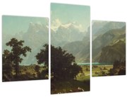 Kép - Albert Bierstadt, Lake Lucerne, reprodukciók (90x60 cm)