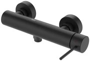 Zuhany csaptelep SAT Aurum zuhanyszett nélkül 150 mm fekete matt SATBAUR268C