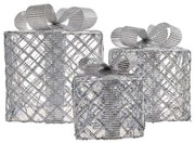 LED Karácsonyi dekoráció 72xLED/1,35W/230V ezüst