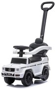 Push autó Mercedes G350d 3in1 2xAA fehér/fekete