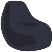 Navy Tini Babzsákfotel Huzat