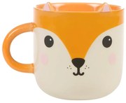 Bohemian Kawaii Fox kerámia bögre, 450 ml - Sass & Belle
