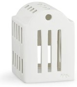 Urbania Lighthouse Smithy fehér kerámia gyertyatartó - Kähler Design